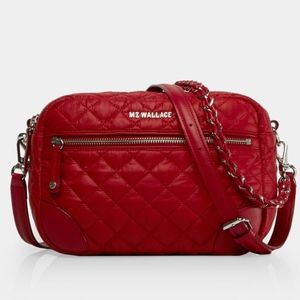 MZ Wallace Red Carmine small crosby